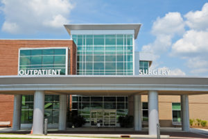 Care system with outpatient surgery clinic